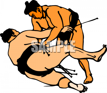 Wrestling Clipart