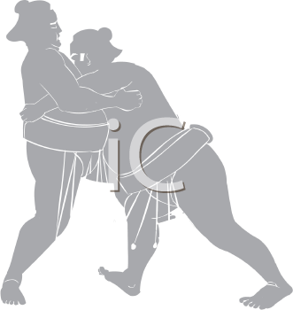 Wrestling Clipart