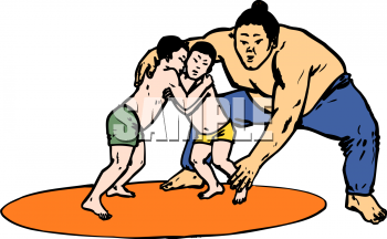 Wrestling Clipart