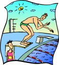 Swimming Clipart