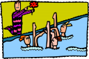 Swimming Clipart