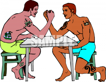 Wrestling Clipart