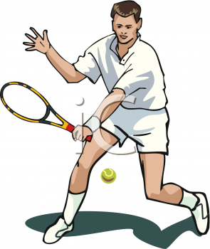 Royalty Free Tennis Clipart