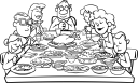 Dinner Clipart