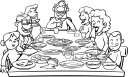 Dinner Clipart