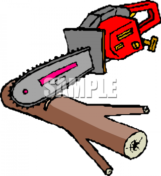 Chainsaw Clipart