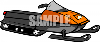 Snowmobile Clipart