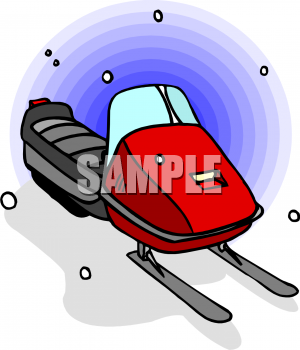 Snowmobile Clipart