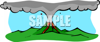 Volcano Clipart