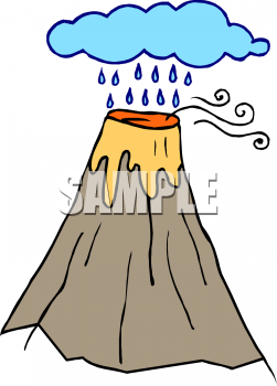 Volcano Clipart