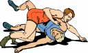 Wrestling Clipart