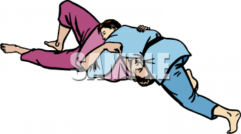 Wrestling Clipart