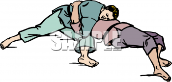 Wrestling Clipart