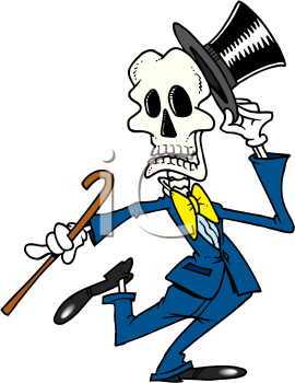 Royalty Free Skeleton Clipart