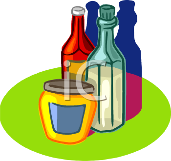 Condiments Clipart